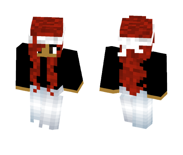 Red haired girl w/ bandana - Color Haired Girls Minecraft Skins - image 1