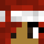 Red haired girl w/ bandana - Color Haired Girls Minecraft Skins - image 3