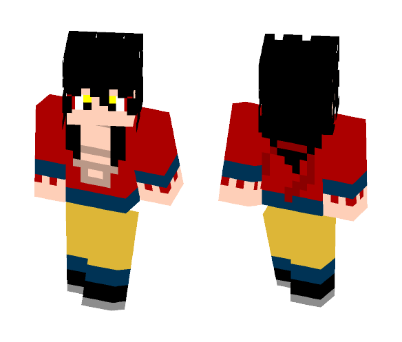 Goku(SSJ4) - Male Minecraft Skins - image 1