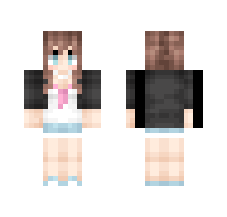 Aoshima Moka - Female Minecraft Skins - image 2