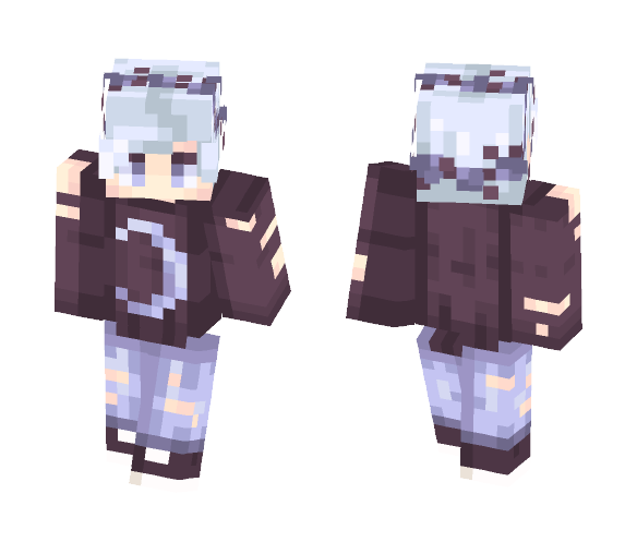 Lonely Moonlight - Male Minecraft Skins - image 1