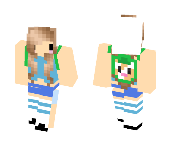 Fiona Girl - Girl Minecraft Skins - image 1