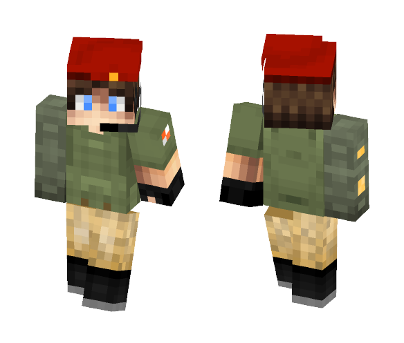 Mechanized Military Personnel - Male Minecraft Skins - image 1