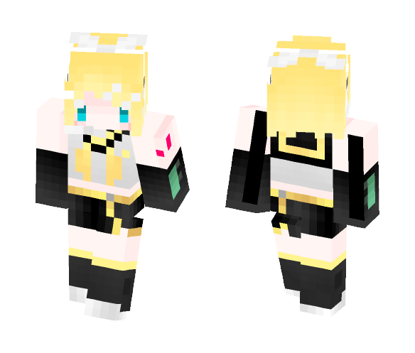 Kagamine Rin☪ - Female Minecraft Skins - image 1
