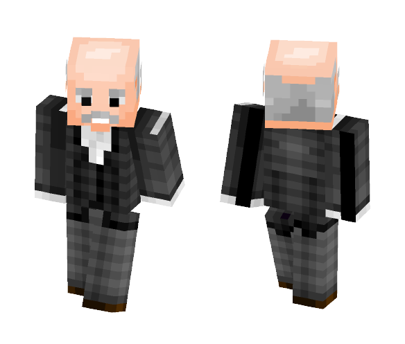 Alfred Pennyworth - Male Minecraft Skins - image 1