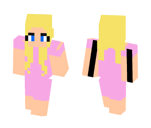 Girl wearing a nightie - Girl Minecraft Skins - image 1