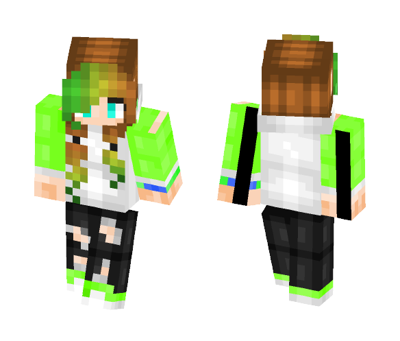 JackSepticEye Genderbend - Female Minecraft Skins - image 1