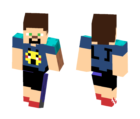 My new YouTube Minecraft skin - Male Minecraft Skins - image 1