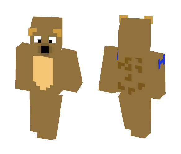 Hero Bear - V1 - Male Minecraft Skins - image 1