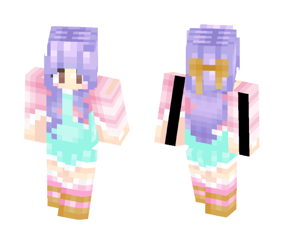 ~Pastel Winter~ - Female Minecraft Skins - image 1