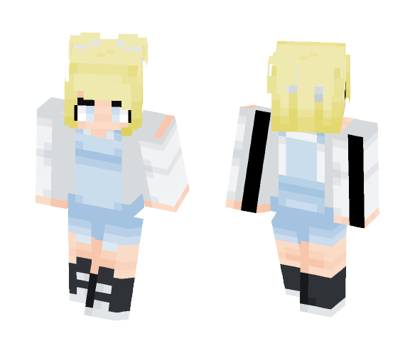 WHAT ARE THOOOSSEE XD idk. - Female Minecraft Skins - image 1