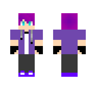 Purple Boy - Boy Minecraft Skins - image 2