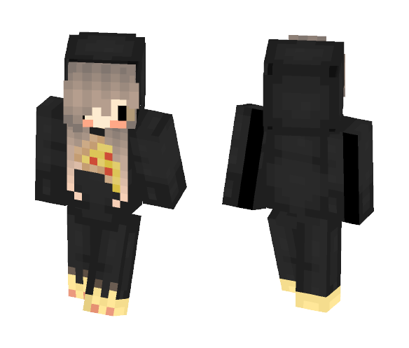 Chibi Pizza Fan! - Female Minecraft Skins - image 1