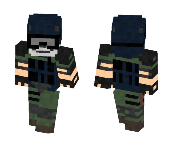 Soldier:4 - Male Minecraft Skins - image 1
