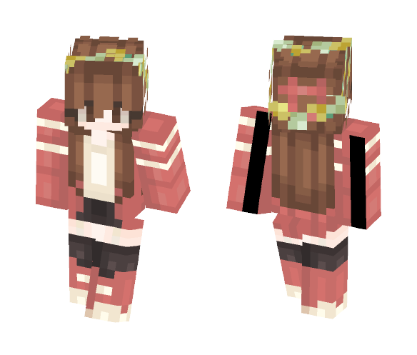 The Girl with normal mind - Girl Minecraft Skins - image 1
