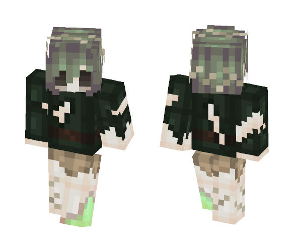 Corrupted Forest Boy ;; - Boy Minecraft Skins - image 1