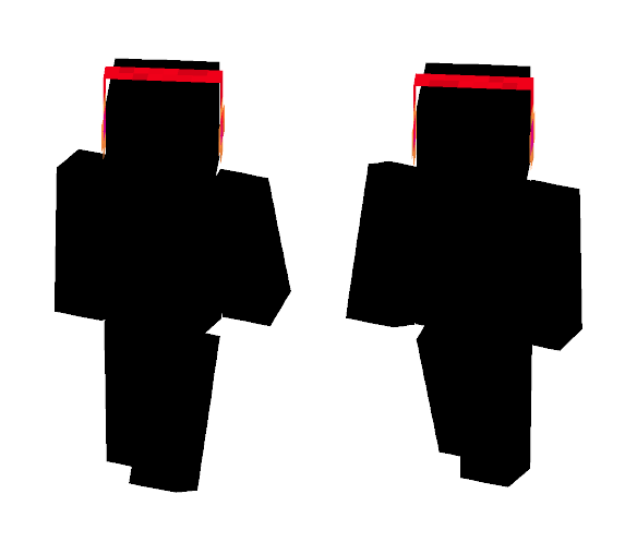 Red headphones skin overlay - Interchangeable Minecraft Skins - image 1