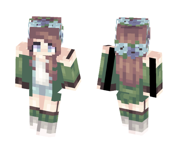 planted pain - Female Minecraft Skins - image 1