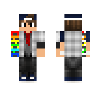 Rainbow robo arm - Male Minecraft Skins - image 2