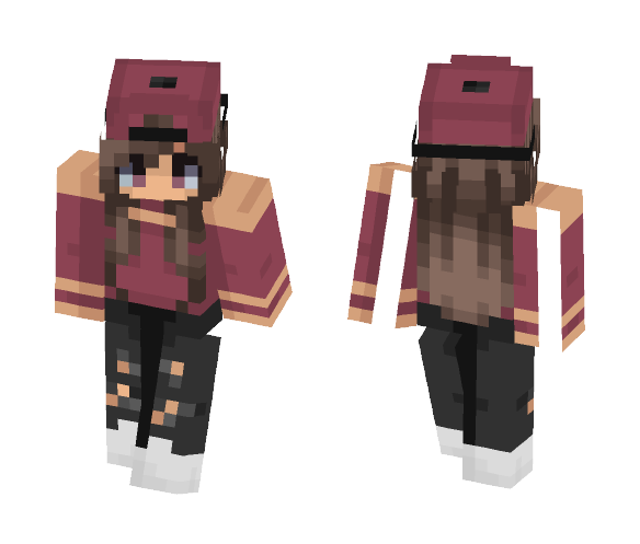 ❥Casual - Sabreena - Female Minecraft Skins - image 1