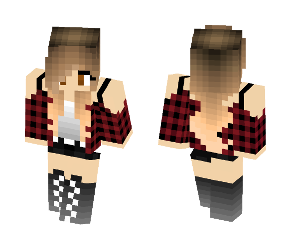 My Ombre Skin - Female Minecraft Skins - image 1
