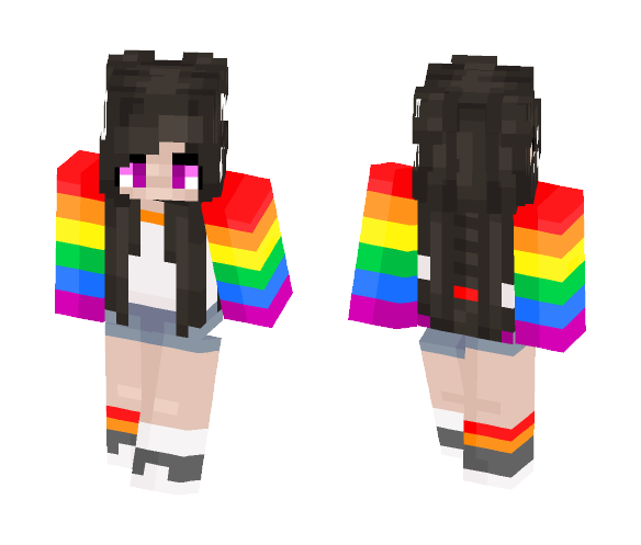 Gay Pride - Female Minecraft Skins - image 1