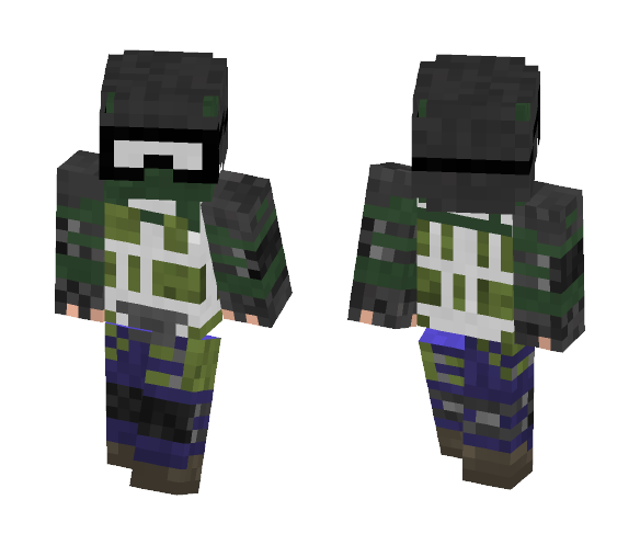 Soldier:3 - Male Minecraft Skins - image 1