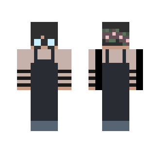 i like brown and dark aesthetics - Male Minecraft Skins - image 2