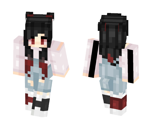 rin (old shading style) - Female Minecraft Skins - image 1