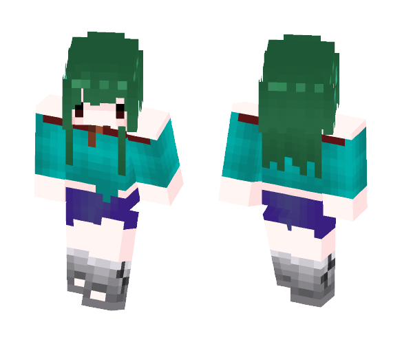 Minecraft Girl | Zombie - Girl Minecraft Skins - image 1