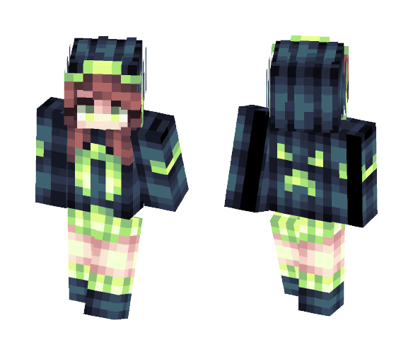 • . * ~ Falling ~ * . • - Female Minecraft Skins - image 1