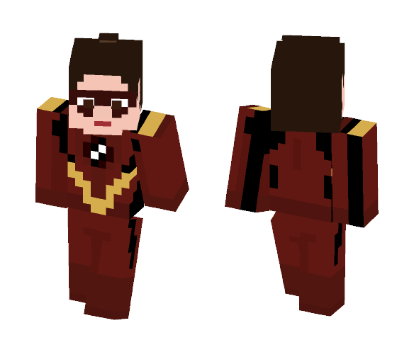 The Flash CW - Jesse Quick - Comics Minecraft Skins - image 1