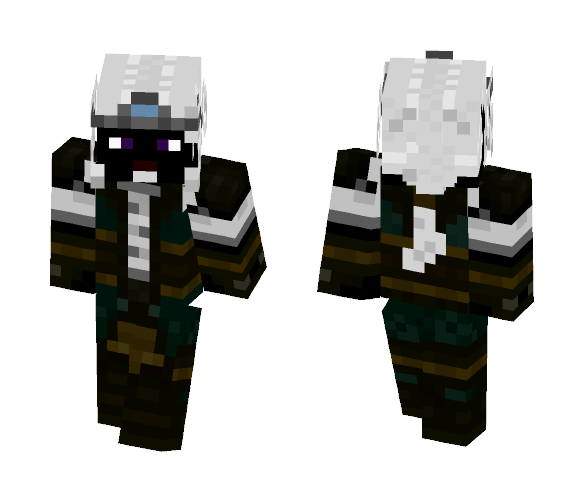 Drow from Realms - Male Minecraft Skins - image 1