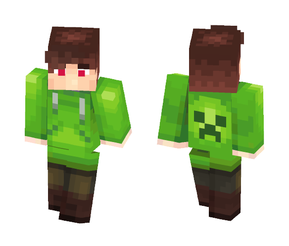 Chico Creeper - Male Minecraft Skins - image 1