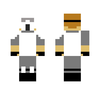 Paint Ball Uniform (WHITE) - Male Minecraft Skins - image 2