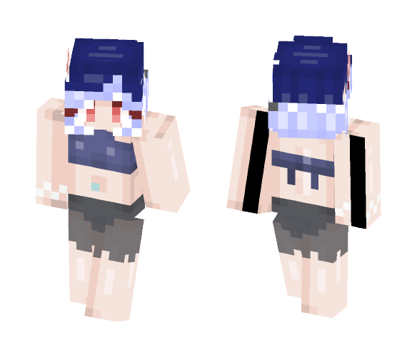 (oc) Laguna Waters - Female Minecraft Skins - image 1