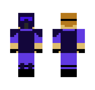 Paint Ball Uniform (BLUE) - Male Minecraft Skins - image 2