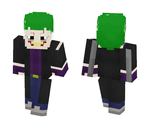 The Joker(Custom) - Comics Minecraft Skins - image 1