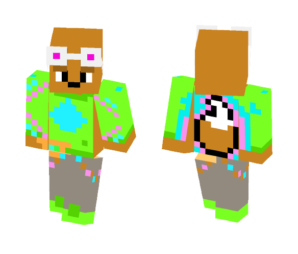 Jaden The Puppy In Easter - Male Minecraft Skins - image 1
