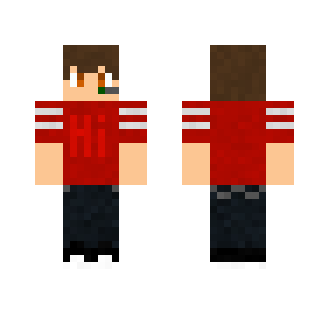 Red jacked - Male Minecraft Skins - image 2