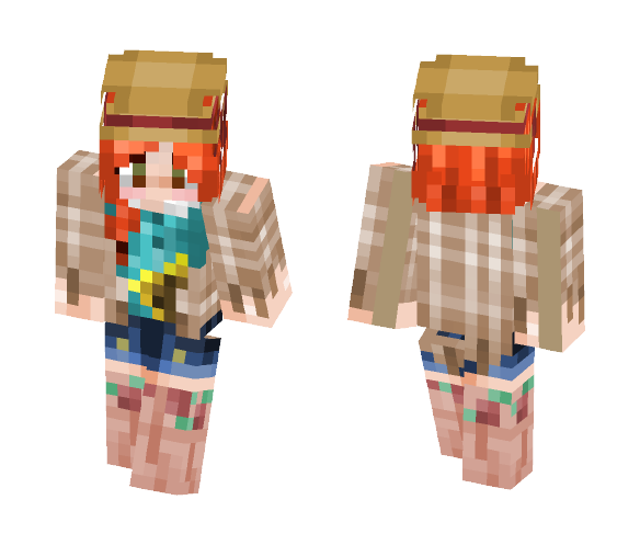 Spring Farm - Female Minecraft Skins - image 1
