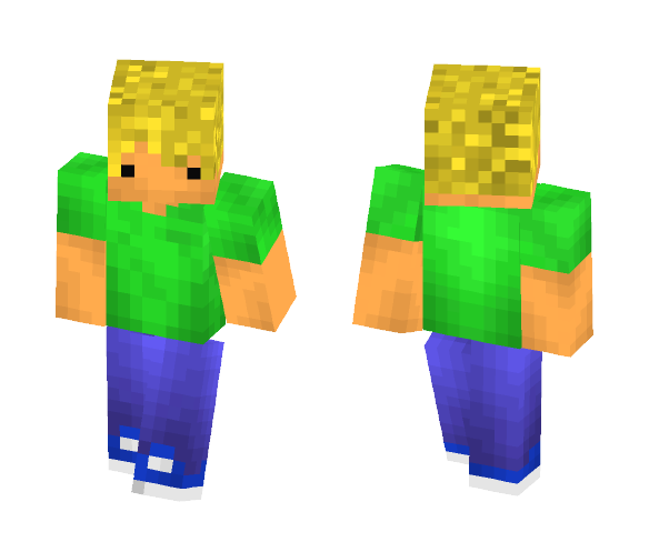 Green Shirt - Male Minecraft Skins - image 1