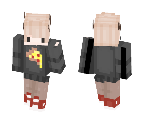 Pizza Chibi Kid - I'm Back! ~ Oreo - Male Minecraft Skins - image 1