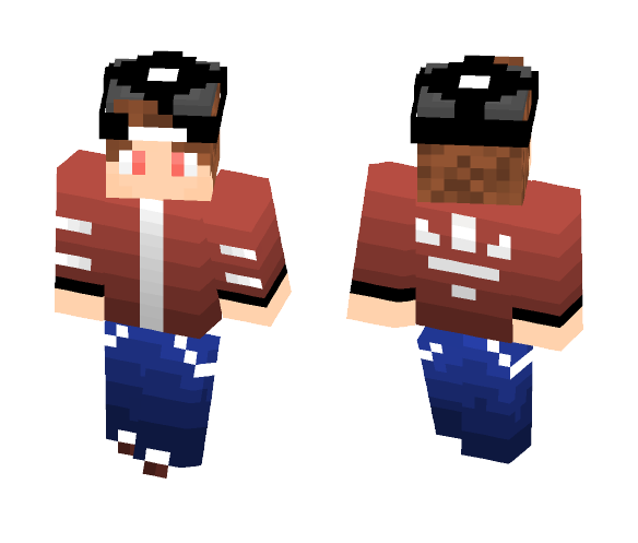 Red Teen - Male Minecraft Skins - image 1