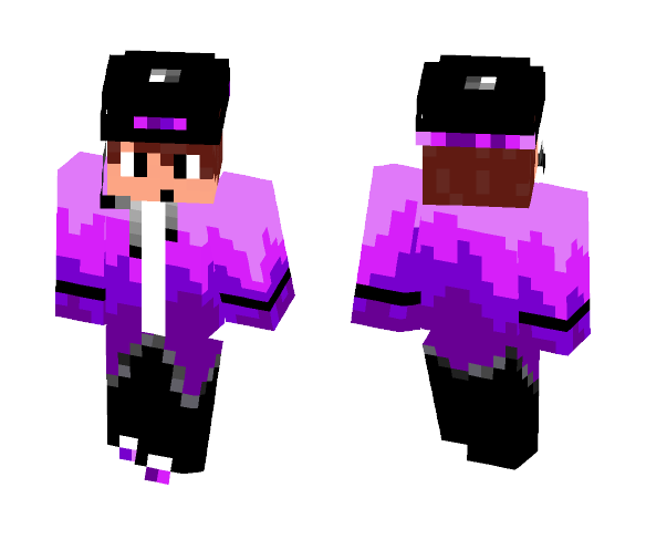 Purple Boy - Boy Minecraft Skins - image 1