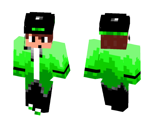 Green Boy - Boy Minecraft Skins - image 1
