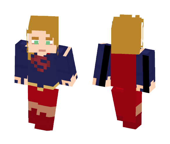 Supergirl CW - Supergirl - Male Minecraft Skins - image 1