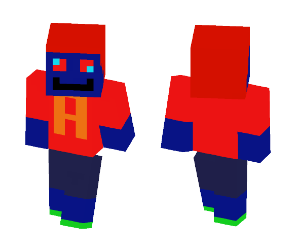 Crazy Derpy Rainbow Man - Interchangeable Minecraft Skins - image 1