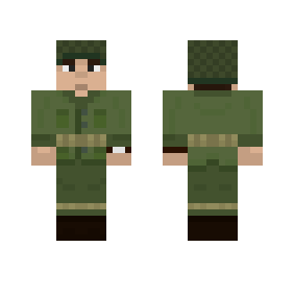 WWII United States Paratrooper - Male Minecraft Skins - image 2