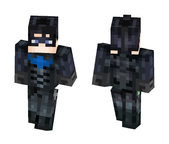 Nightwing {Young Justice} - Male Minecraft Skins - image 1